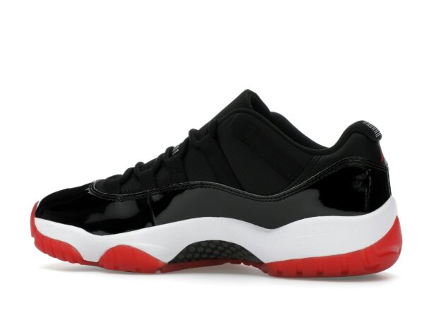 Jordan 11 Retro Low Bred (2025) FV5104-006 Negro/Rojo Zapatillas de estilo casual para hombre