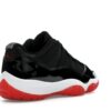 Jordan 11 Retro Low Bred (2025) FV5104-006 Negro/Rojo Zapatillas de estilo casual para hombre