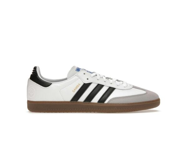 Zapatillas veganas Adidas Samba FW2427 Blanco nube/Negro núcleo/Goma