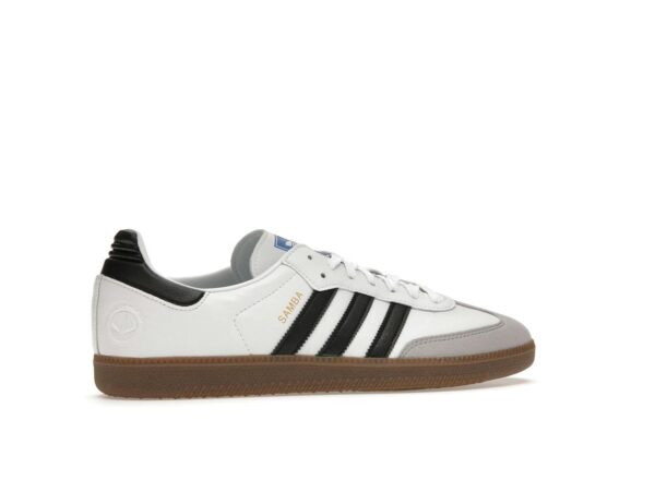 Zapatillas veganas Adidas Samba FW2427 Blanco nube/Negro núcleo/Goma