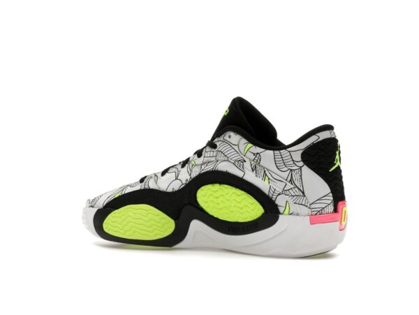 Jordan Tatum 2 Momma's Boy - Zapatillas de baloncesto blancas, amarillas y rosas (FZ8824-100)