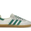 Zapatillas Adidas Samba Wales Bonner de piel color crema y verde – GY4344