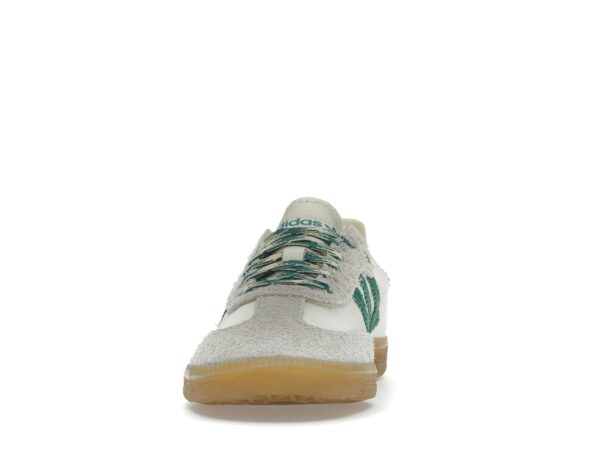 Zapatillas Adidas Samba Wales Bonner de piel color crema y verde – GY4344