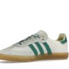 Zapatillas Adidas Samba Wales Bonner de piel color crema y verde – GY4344