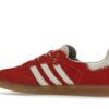 GY6612_21 Zapatillas Adidas Samba Wales Bonner de ante rojo y blanco – GY6612
