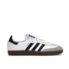 H01877_01 S1 Zapatillas Adidas Samba Vegan White Gum – Blanco nube/Negro núcleo/Goma – H01877