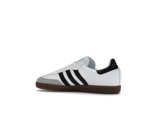 H01877_22 S1 Zapatillas Adidas Samba Vegan White Gum – Blanco nube/Negro núcleo/Goma – H01877