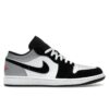Jordan 1 Low SE Blanco Rojo Fuego Negro Plata Mate Zapatillas – HF3148-106