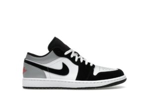 Jordan 1 Low SE Blanco Rojo Fuego Negro Plata Mate Zapatillas – HF3148-106