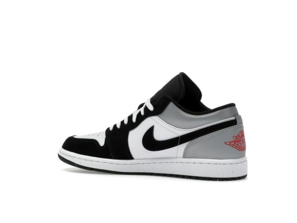 Jordan 1 Low SE Blanco Rojo Fuego Negro Plata Mate Zapatillas – HF3148-106
