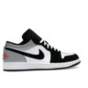 Jordan 1 Low SE Blanco Rojo Fuego Negro Plata Mate Zapatillas – HF3148-106