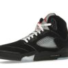 Jordan 5 Retro OG Black Metallic Reimagined Sneakers – Negro/Blanco/Plateado – HF3975-001