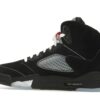 Jordan 5 Retro OG Black Metallic Reimagined Sneakers – Negro/Blanco/Plateado – HF3975-001