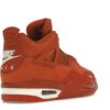 Air Jordan 4 Retro OG SP Nigel Sylvester Brick by Brick Firewood Orange Suede Trainers – HF4340-800
