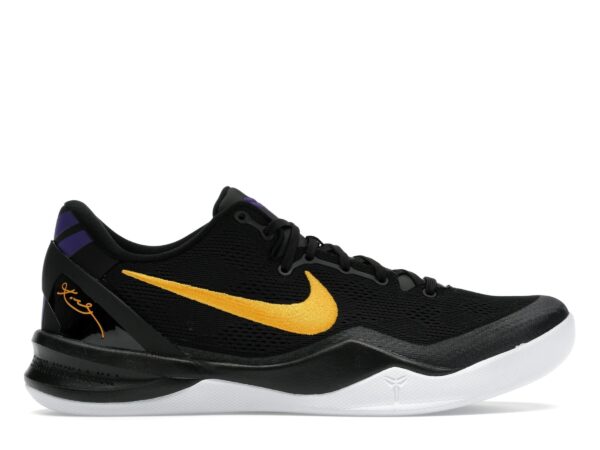 Nike Kobe 8 Protro Lakers Away – HF9550-001 – Negro/Dorado universitario/Blanco/Morado cancha