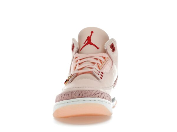 Zapatillas Air Jordan 3 Retro Valentine's Day para mujer – Coral lavado/Rojo gimnasio/Vela – HJ0178-600