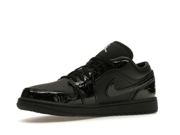 Jordan 1 Low SE Patent Elephant - Zapatillas negras para mujer – HJ7743-010