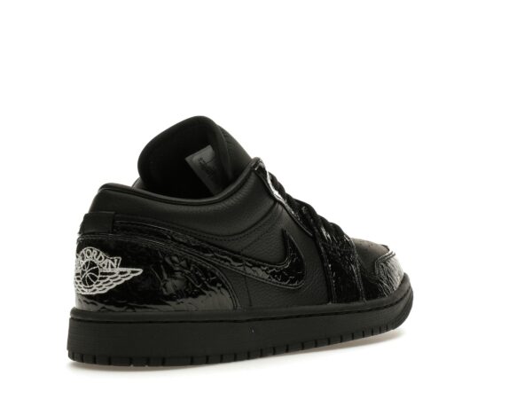 Jordan 1 Low SE Patent Elephant - Zapatillas negras para mujer – HJ7743-010