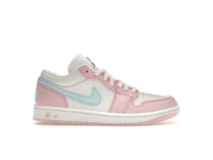 Jordan 1 Low SE Paw Print Pink Foam para mujer, zapatillas HM3706-141