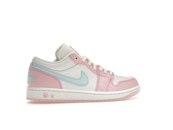 Jordan 1 Low SE Paw Print Pink Foam para mujer, zapatillas HM3706-141