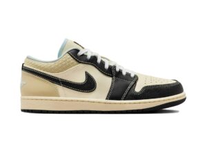 Jordan 1 Low SE Coconut Milk Black Muslin HQ3437-101