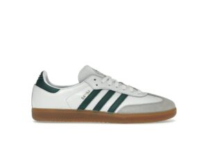 Zapatillas Adidas Samba Team México HQ7036 Blanco Nube/Verde Colegial/Goma
