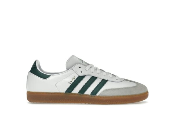 HQ7036_01 S1 Zapatillas Adidas Samba Team México HQ7036 Blanco Nube/Verde Colegial/Goma