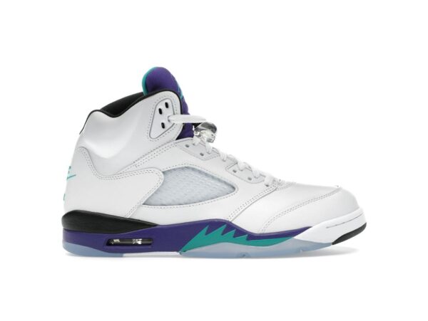 Jordan 5 Retro Grape (2025) HQ7978-100 Blanco/Grape Ice-New Emerald