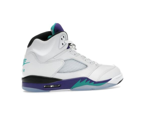 Jordan 5 Retro Grape (2025) HQ7978-100 Blanco/Grape Ice-New Emerald
