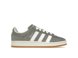 Zapatillas Adidas Campus 00s de ante gris y blanco HQ8707