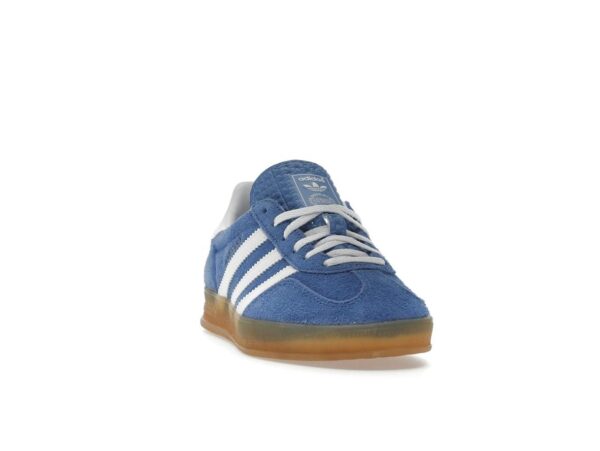 Zapatillas Adidas Gazelle Indoor para mujer en ante azul Fusion Gum HQ8717