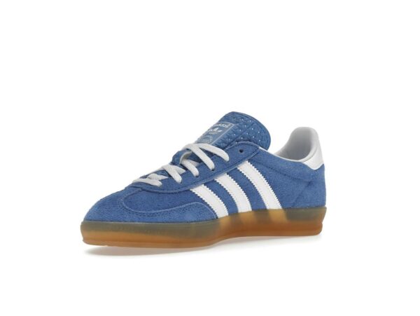 Zapatillas Adidas Gazelle Indoor para mujer en ante azul Fusion Gum HQ8717