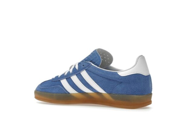 Zapatillas Adidas Gazelle Indoor para mujer en ante azul Fusion Gum HQ8717
