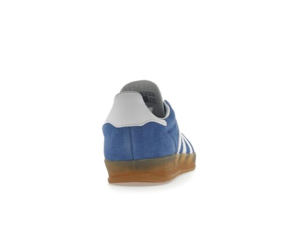 Zapatillas Adidas Gazelle Indoor para mujer en ante azul Fusion Gum HQ8717