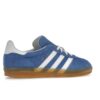 Zapatillas Adidas Gazelle Indoor para mujer en ante azul Fusion Gum HQ8717