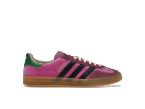 Zapatillas Adidas x Gucci Gazelle rosas HQ8852