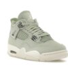 Zapatillas Air Jordan 4 Retro de piel color espuma de mar para mujer – HV0823-003
