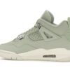 Zapatillas Air Jordan 4 Retro de piel color espuma de mar para mujer – HV0823-003
