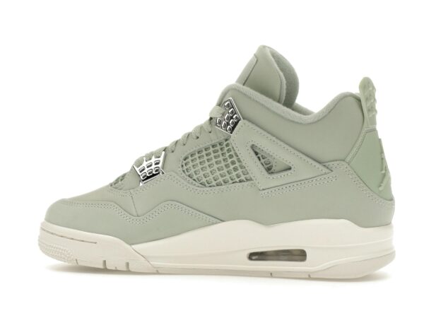 Zapatillas Air Jordan 4 Retro de piel color espuma de mar para mujer – HV0823-003