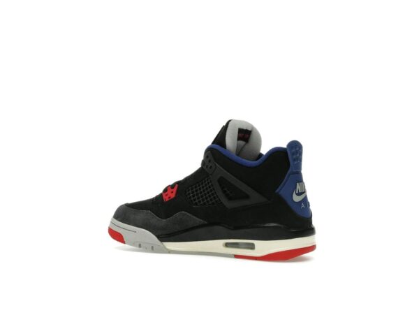 Jordan 4 Retro Rare Air (GS) Negro/Rojo Fuego Azul Real Profundo Zapatillas IB4171-003