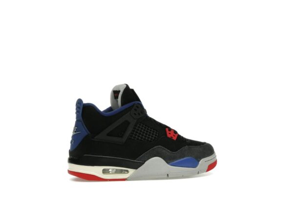 Jordan 4 Retro Rare Air (GS) Negro/Rojo Fuego Azul Real Profundo Zapatillas IB4171-003