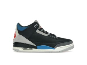 Jordan 3 Retro OG Rare Air IB8967-004 Negro Chile Rojo Gris Neutro Azul Militar Leche de Coco Zapatillas