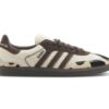 Zapatillas Adidas Samba OG con estampado de vaca, marrón, crema y goma oscura