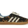Zapatillas Adidas Samba Wales Bonner Leopard – Marrón oscuro/Blanco crema – IE0578