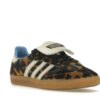 Zapatillas Adidas Samba Wales Bonner Leopard – Marrón oscuro/Blanco crema – IE0578
