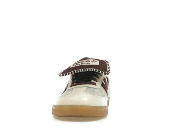 Zapatillas Adidas Samba Wales Bonner de piel color crema y blanco – IE0586