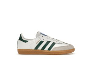Adidas Samba OG Niños Blanco Verde Colegial Goma IE1331
