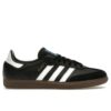 IE3676_01 S1 Zapatillas Adidas Samba OG Negro Blanco Goma (GS) IE3676 para escuela primaria