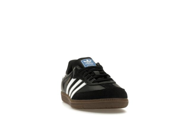 IE3676_08 S1 Zapatillas Adidas Samba OG Negro Blanco Goma (GS) IE3676 para escuela primaria