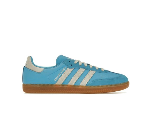 Zapatillas Adidas Samba OG Sporty & Rich Azul Rush IE6975